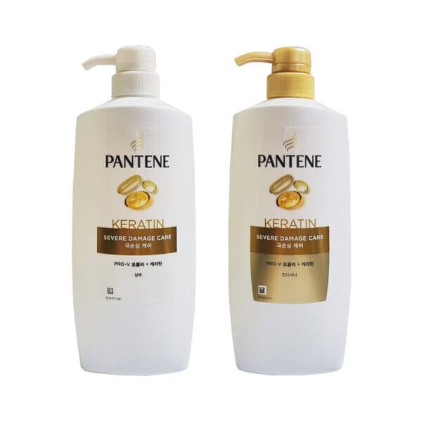 다주리몰 팬틴 극손상 케어 샴푸 750ml 컨디셔너 750ml