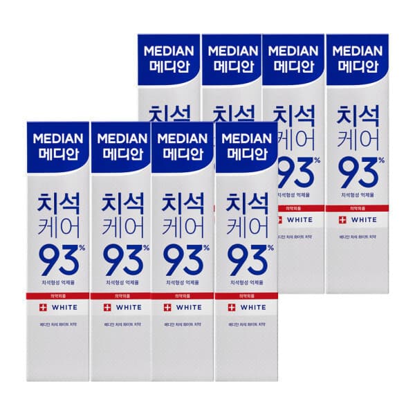 아모레퍼시픽바디헤어 메디안 치석화이트치약 150g x8개
