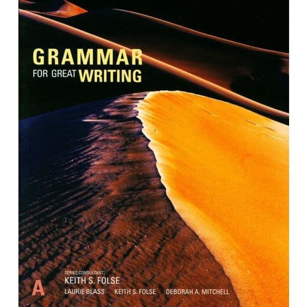 신세계몰 Grammar for Great Writing A(Student Book) - 최저가 28,800원