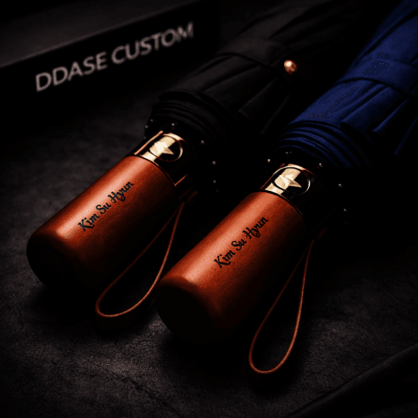 따세컴퍼니 DDASE 우드그립 3단우산