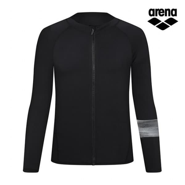 CJ온스타일 스윔레져 오스틴 레저 집업 래쉬가드 A3BM1PR11BLK - 최저가 29,860원