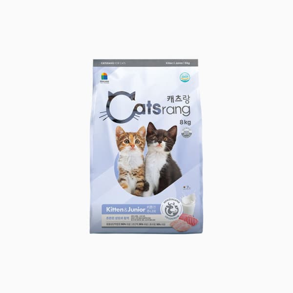 사파리펫 캐츠랑 키튼앤주니어 8kg 고양이사료 - 최저가 27,500원
