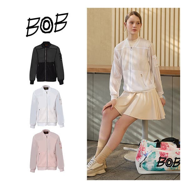롯데 원티비 메종비오비(BOB) BOB 여성 26SS 에어 채널 자켓 - 최저가 48,000원