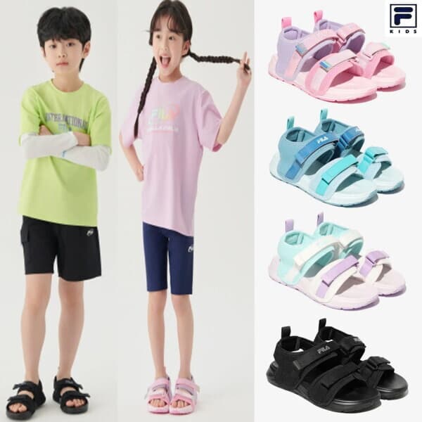 롯데 백화점 휠라키즈 여름 샌들 운동화 3SM01964G