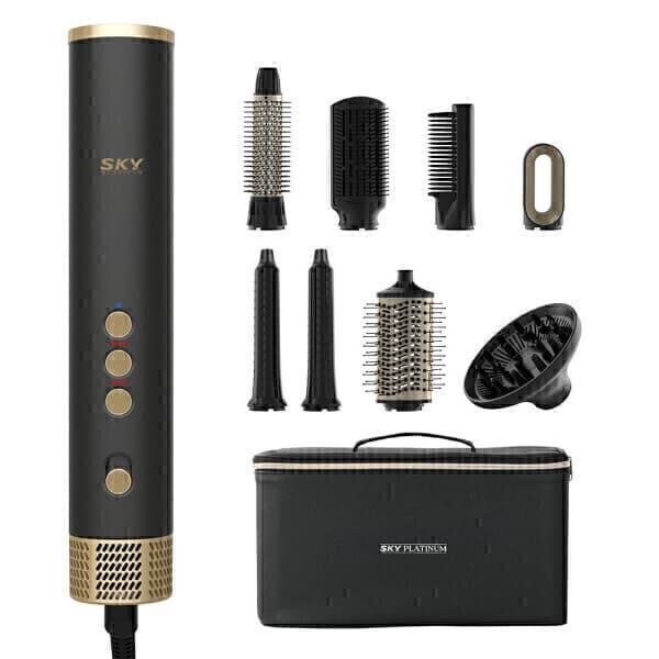 스카이공식온라인몰 플래티넘 8in1 에어브러쉬 헤어 스타일러 D20A - 최저가 129,990원