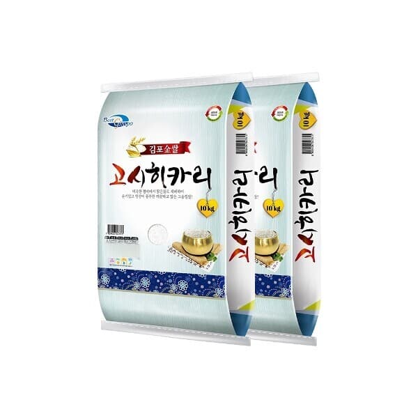 W쇼핑TV홈쇼핑 더프레시 25년산 김포고시히카리 10+10kg 상등급