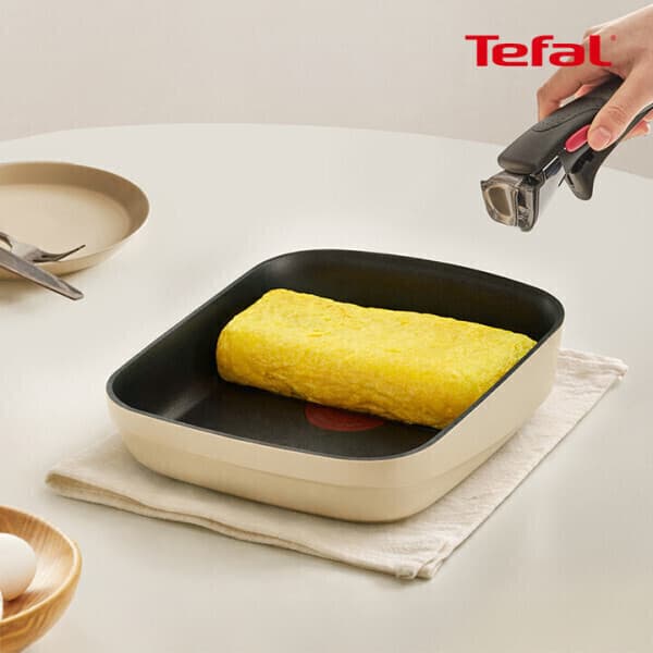 Tefal 테팔 매직핸즈 크렘 계란말이팬 인덕션 티타늄3X - 최저가 36,170원