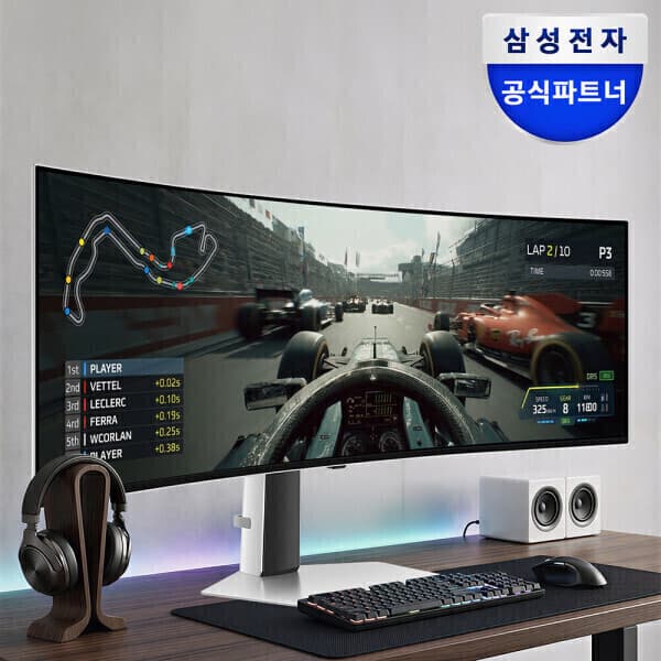 삼성공식파트너_오제 삼성 오디세이 G9 S49DG930 49인치 OLED 게이밍 모니터 240Hz