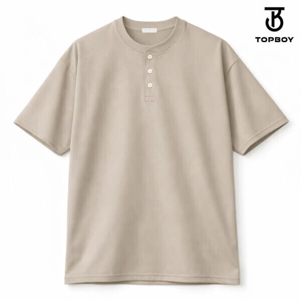 탑보이 빅사이즈 남자 쿨링 스판 헨리넥 반팔 티셔츠 LW139 - 최저가 14,500원