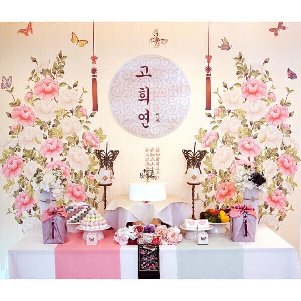 파티블리스 만개화 생신상차림세트