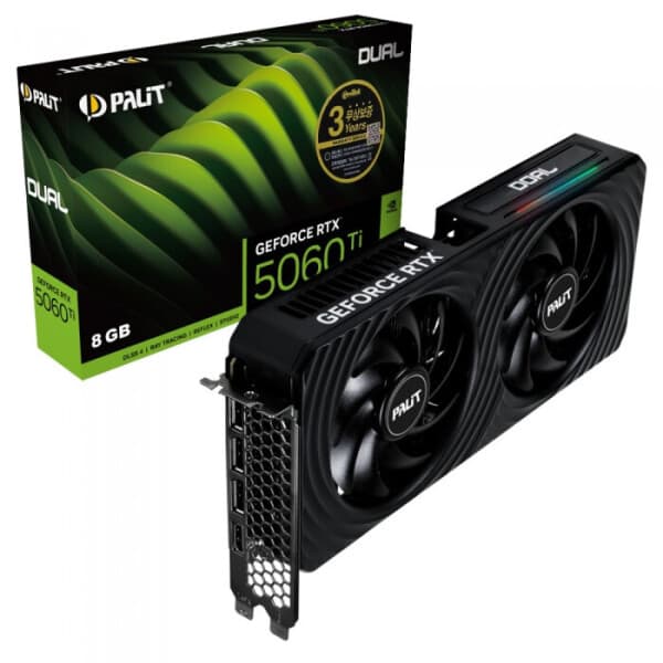 (주)케이에이치몰 PALIT 지포스 RTX 5060 Ti DUAL 8GB