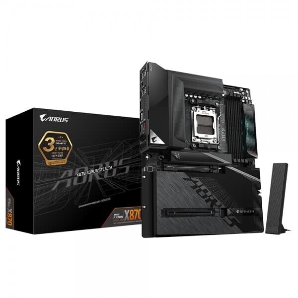 밀알시스템몰 GIGABYTE X870 AORUS STEALTH