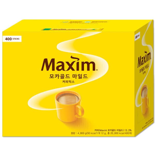 큐마트솔루션2 맥심 모카골드 커피믹스 400T