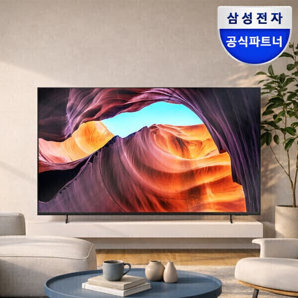 삼성전자_공식파트너 삼성전자 65인치 LED 4K UHD TV LH65BEFHLGFXKR 스탠드 - 최저가 839,000원