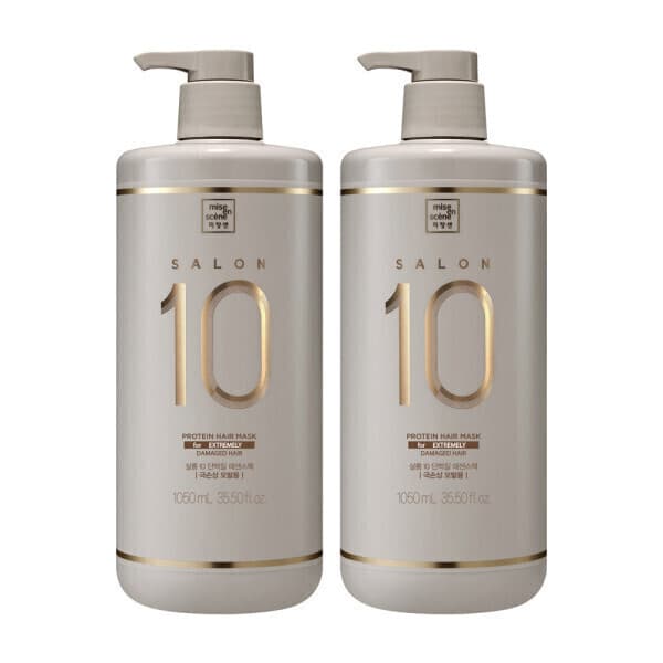 아모레퍼시픽바디헤어 미쟝센 살롱10 트리트먼트 1050ml 2개 - 최저가 49,710원