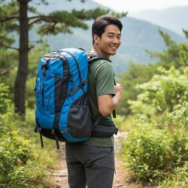 트랜드월드2 플러스 경량 등산가방 40L 방수 등산배낭