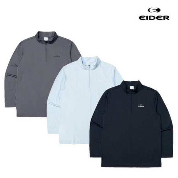 신세계백화점 24SS ICE LONG H 남/여 긴팔짚업 티셔츠 DWM24205/DMM24205