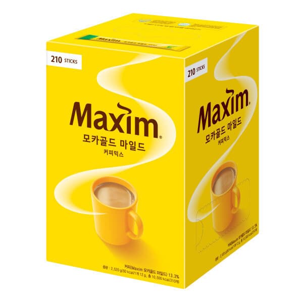 롯데아이몰 맥심 모카골드 마일드 커피믹스 210T
