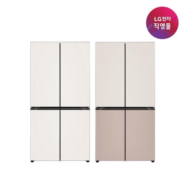 현대홈쇼핑Hmall LG 디오스 AI 오브제 냉장고 글라스 870L H876GBB011