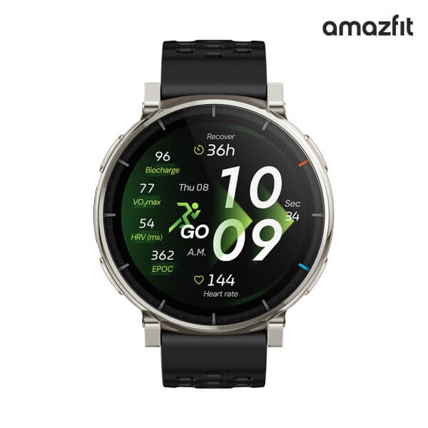 어메이즈핏 어메이즈핏 액티브3 프리미엄 에이펙스 실버 45mm GPS 스마트워치