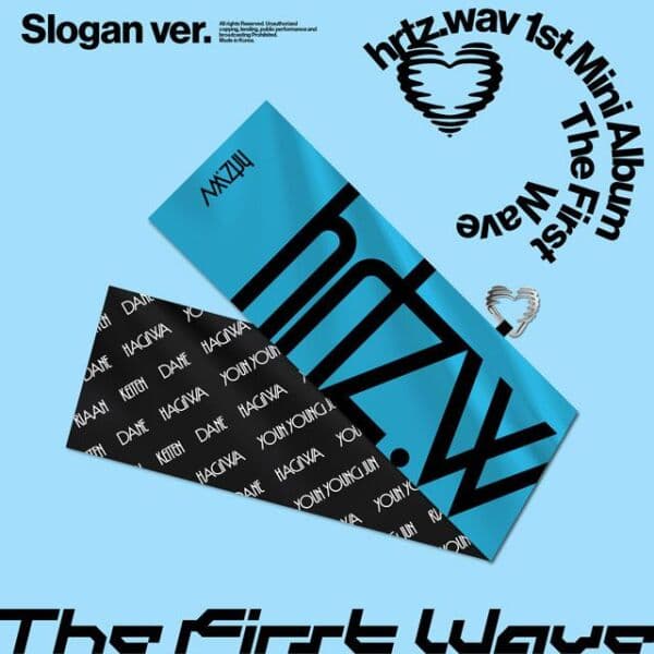 핫트랙스 HRTZ.WAV(하츠웨이브) - THE FIRST WAVE 미니 1집 SLOGAN VER