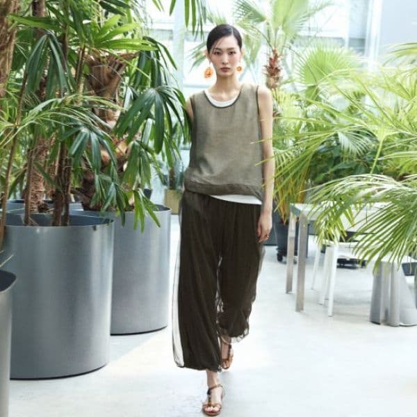 GS_SHOP_TV 르네크루 26SS 튤 레이어드 자스민 팬츠 - 최저가 49,900원