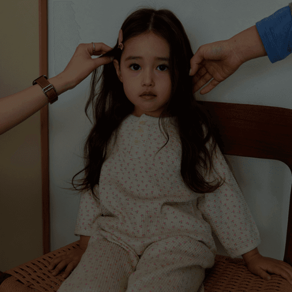 해피버스 해피버스 26SS 신상 7부 아동 실내복 세트