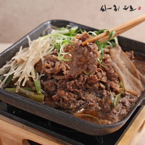 CJ온스타일LIVE G)70년 전통의 사리원 소불고기 500g 4팩