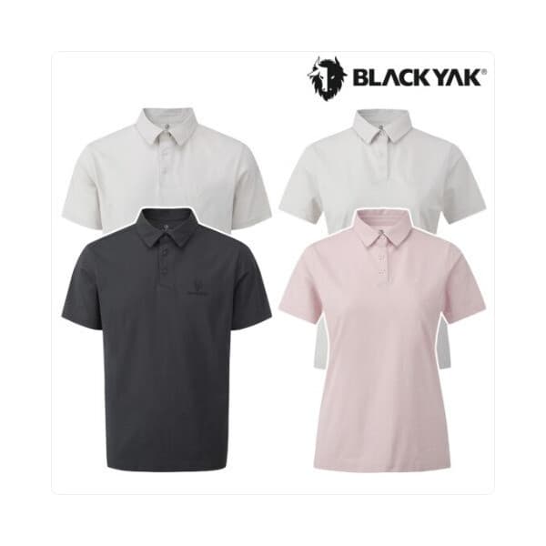 롯데백화점2관 블랙야크 25SS 기능성 카라 반팔티셔츠 L