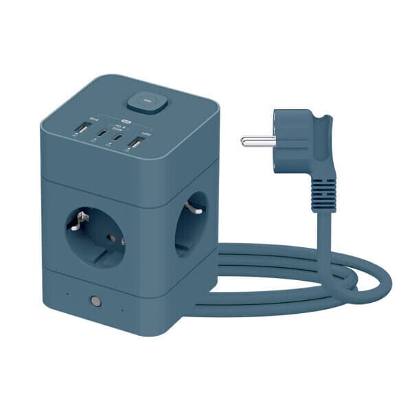 유로아 고용량 타워형 멀티탭 4구 USB C타입 4000W