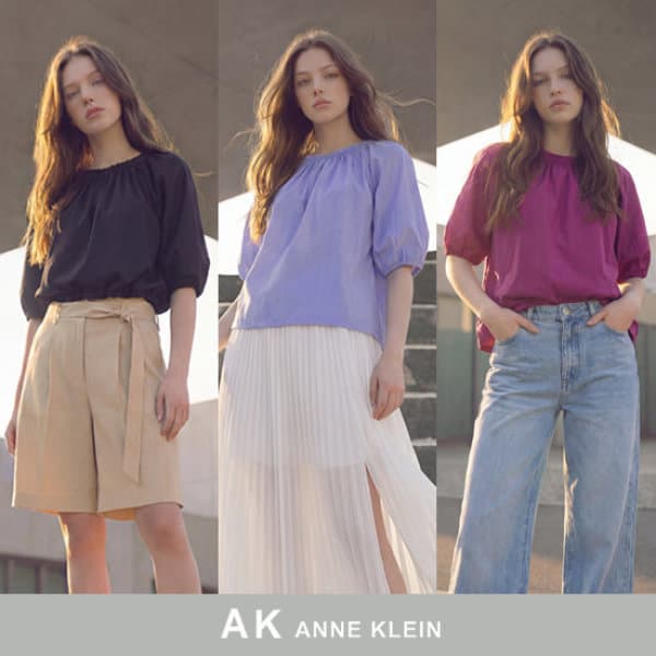GS_SHOP_TV AK앤클라인 26SS NC볼륨블라우스 3종