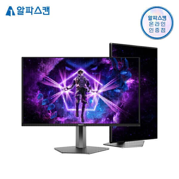 알파스캔스토어 알파스캔 에이건 AG326UZD 게이밍 32인치 4K UHD OLED 240Hz USB-C HDR 400 AI 멀티스탠드 모니터 - 최저가 1,132,440원