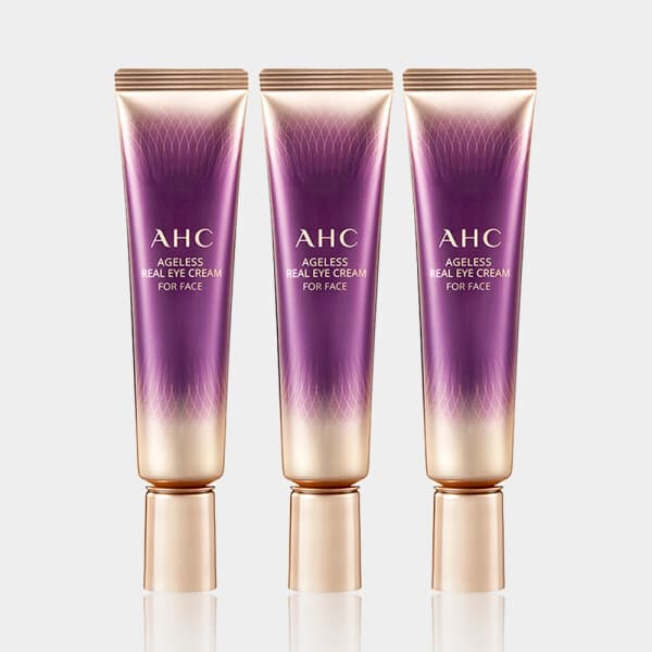 AHC_공식스토어 AHC 에이지리스 리얼 아이크림 포 페이스 30ml 3개