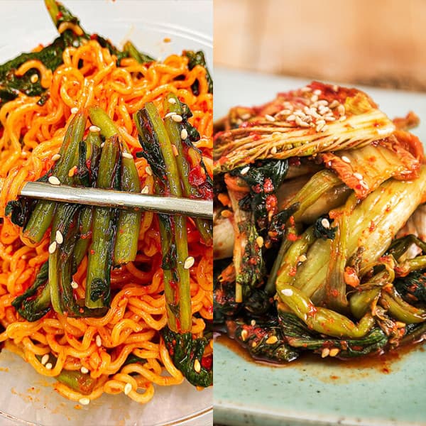 jeolladogranny 전라도할매 얼갈이김치 2kg + 열무김치 2kg