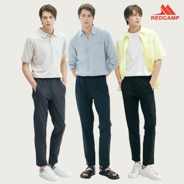 쇼핑엔티 26SS 레드캠프 스트레치 냉감 남성 팬츠 3종 - 최저가 50,920원