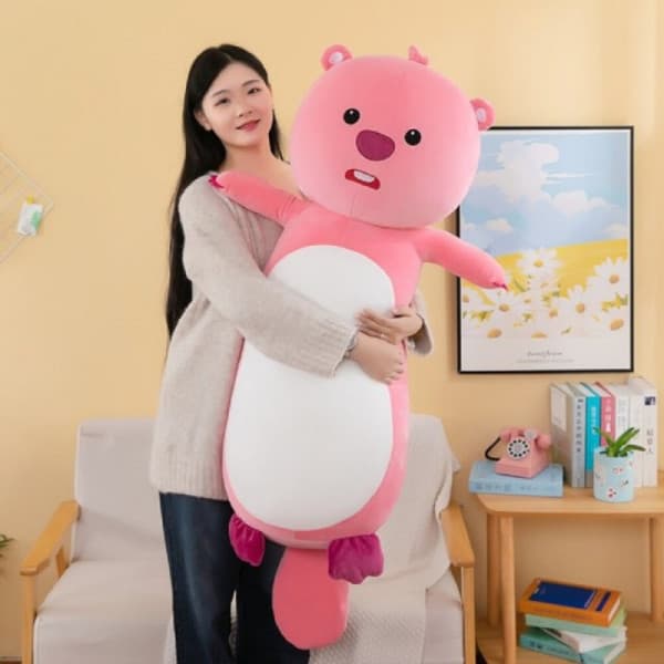 freshcyclegood 귀여운 잔망루피 바디필로우 애착 대형 인형 60cm - 최저가 15,160원