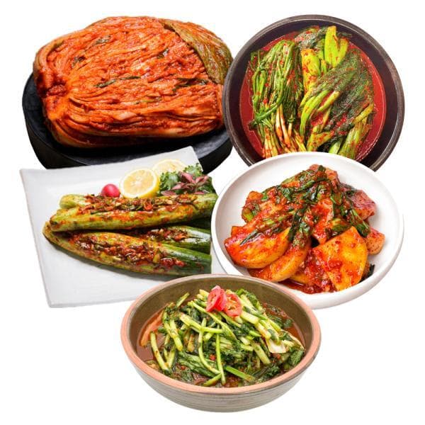 공영쇼핑TV 도미솔 왕비포기 5kg+열무2kg+오이통2kg+쪽파갓2kg+석박지2kg(총5종13kg) - 최저가 59,900원