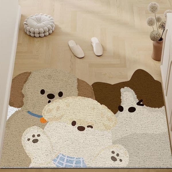anotherflag 어나더플래그 현관 강아지 방수 코일매트 S(40x60cm) - 최저가 13,980원