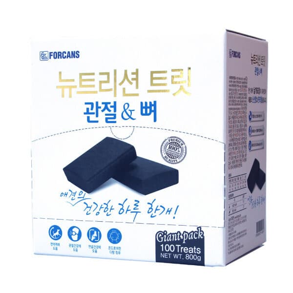 구독 포켄스 뉴트리션트릿 강아지 관절뼈 영양제 800g (100P) - 최저가 44,150원