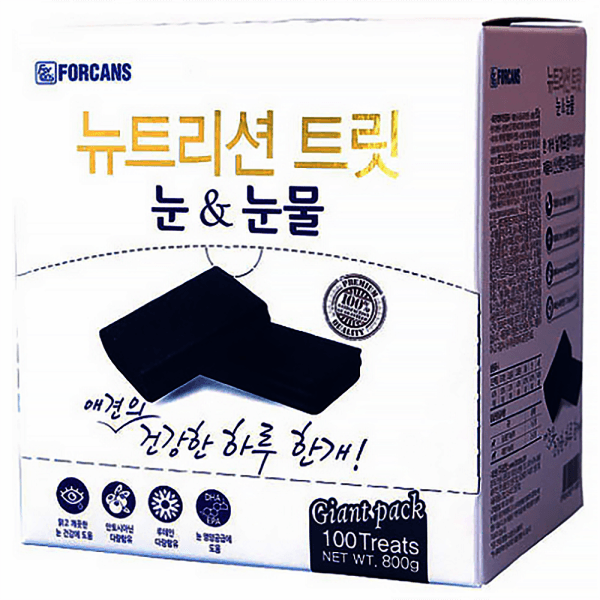 구독 포켄스 뉴트리션트릿 강아지 눈·눈물 영양제 800g (100P)