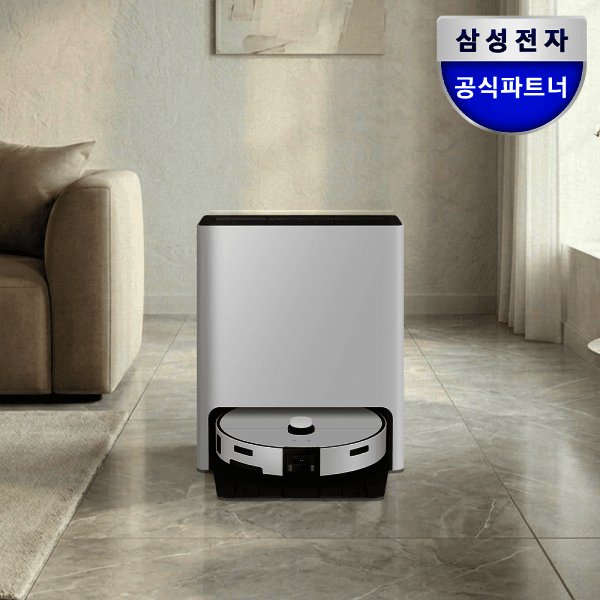 삼성온라인파트너우주 삼성 비스포크 AI 스팀 울트라 VR90F01AAG 로봇청소기 새틴 그레이