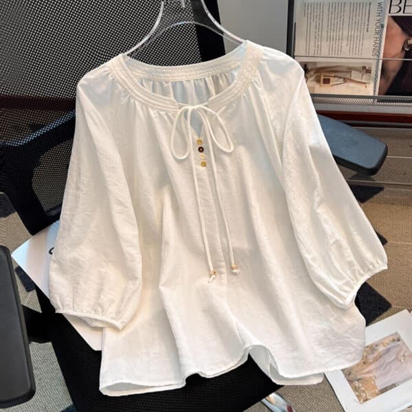 fashionplus 드넬오가닉무드블라우스DWB62045A