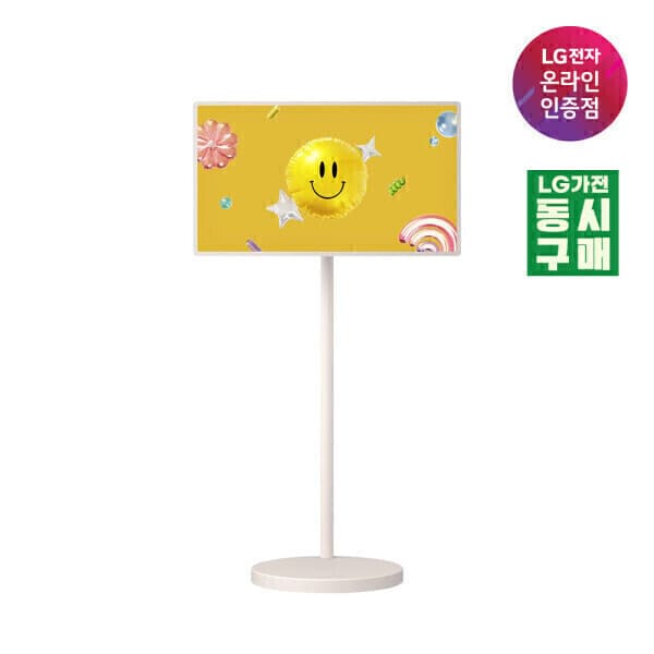 LG공식총판 LG 스탠바이미 2 MAX 4K UHD 32LX6BEGA 32인치 스마트 터치스크린 이동식 TV