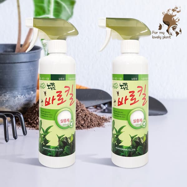 거목산업사 노깍노진 바로킬 500ml 유제 진딧물 깍지벌레 퇴치제