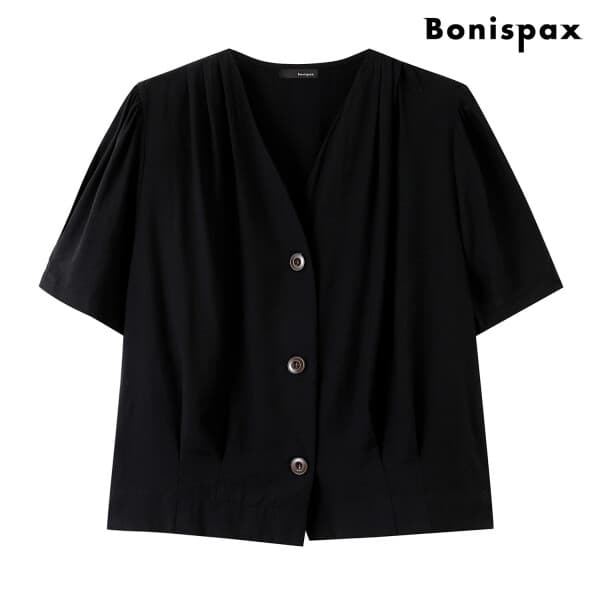 DS패션 데일리 베이직 반팔 블라우스 XQ2BA032L0
