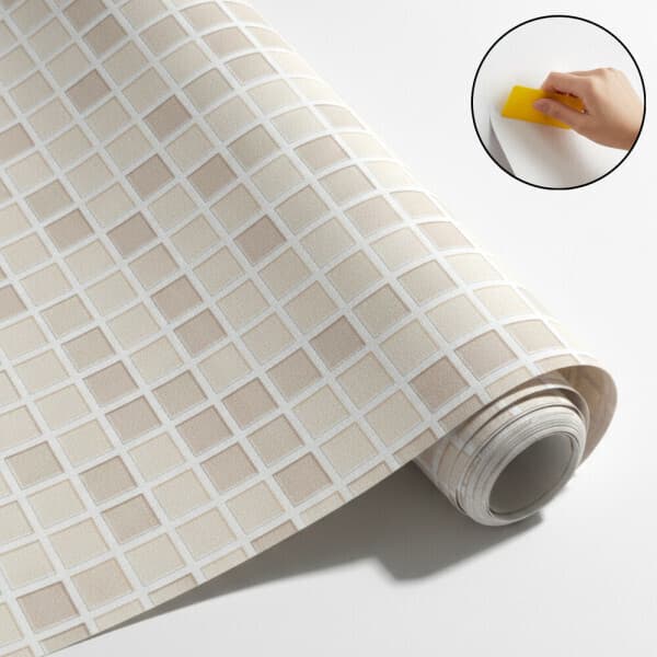 제이에스맘 타일시트지 주방 욕실 방수 벽 격자 데코 시트지 61X300cm - 최저가 11,900원