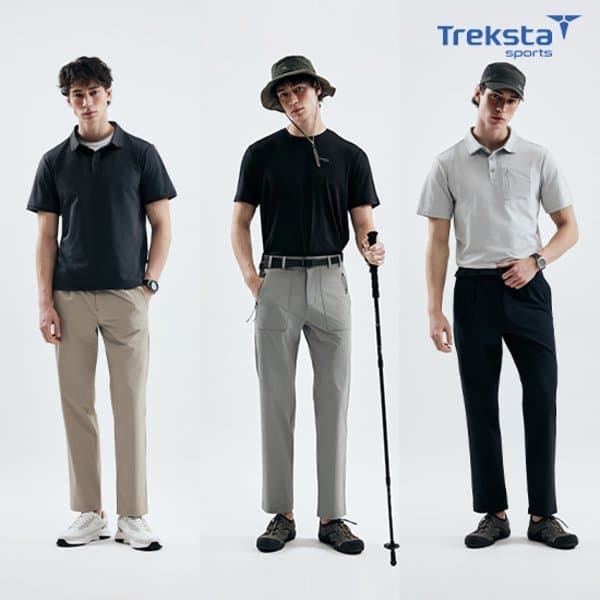 신세계몰 Treksta스포츠 26SS 남성 쿨모션 냉감 팬츠 3종 + 벨트 세트 - 최저가 37,750원