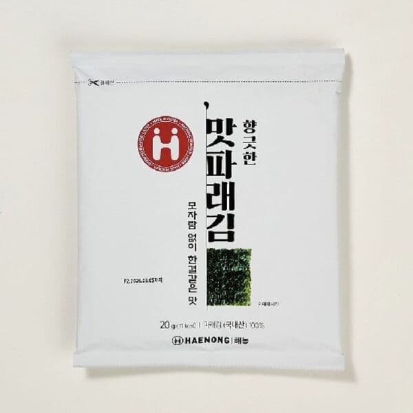 NS홈쇼핑 해농 세번구운파래김 20봉(총200매 봉당 10매) - 최저가 41,580원