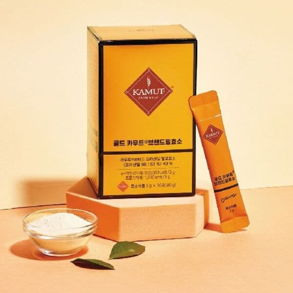 NS홈쇼핑 그레인온 골드카무트효소 3g x 30포 x 3개