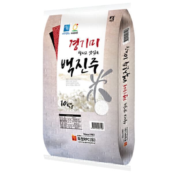 자연이랑쌀이랑 경기미 백진주 10kg 백미